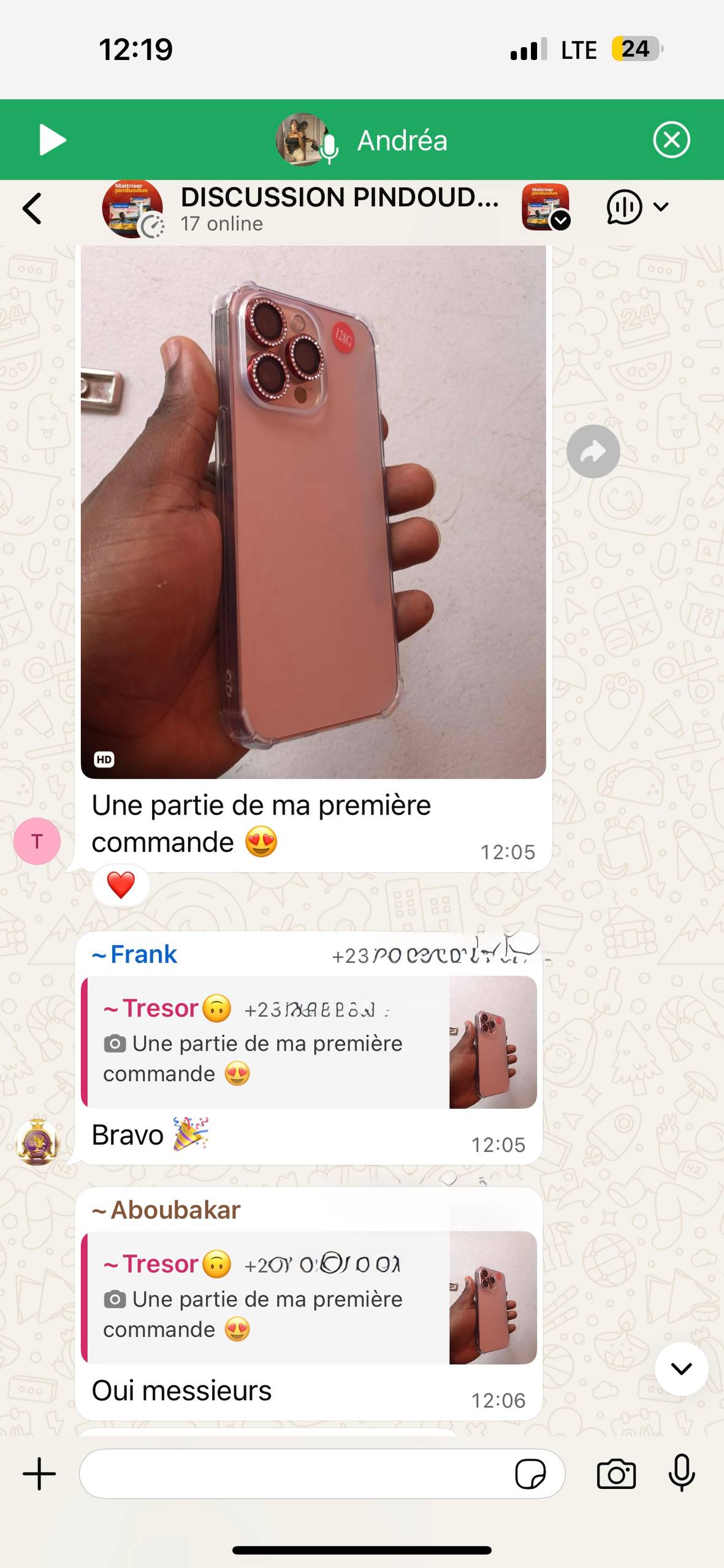 Dernière preuve